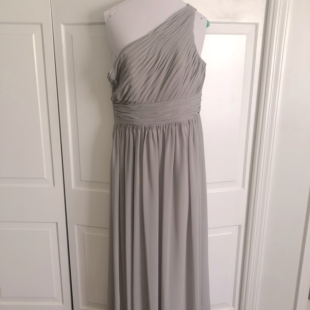 Simply Bridal Bridesmaid Dress in Gray